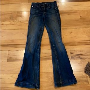7 for all mankind bootcut jeans